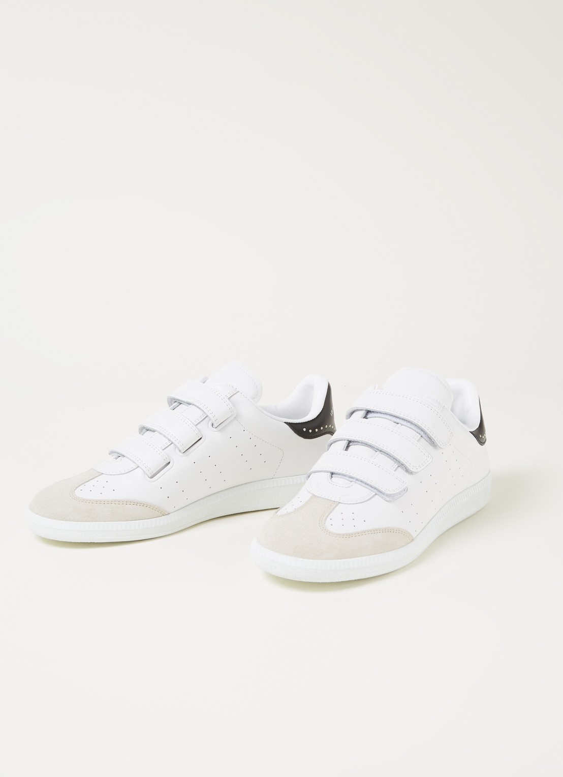 Isabel Marant Beth sneaker van kalfsleer - detail wit