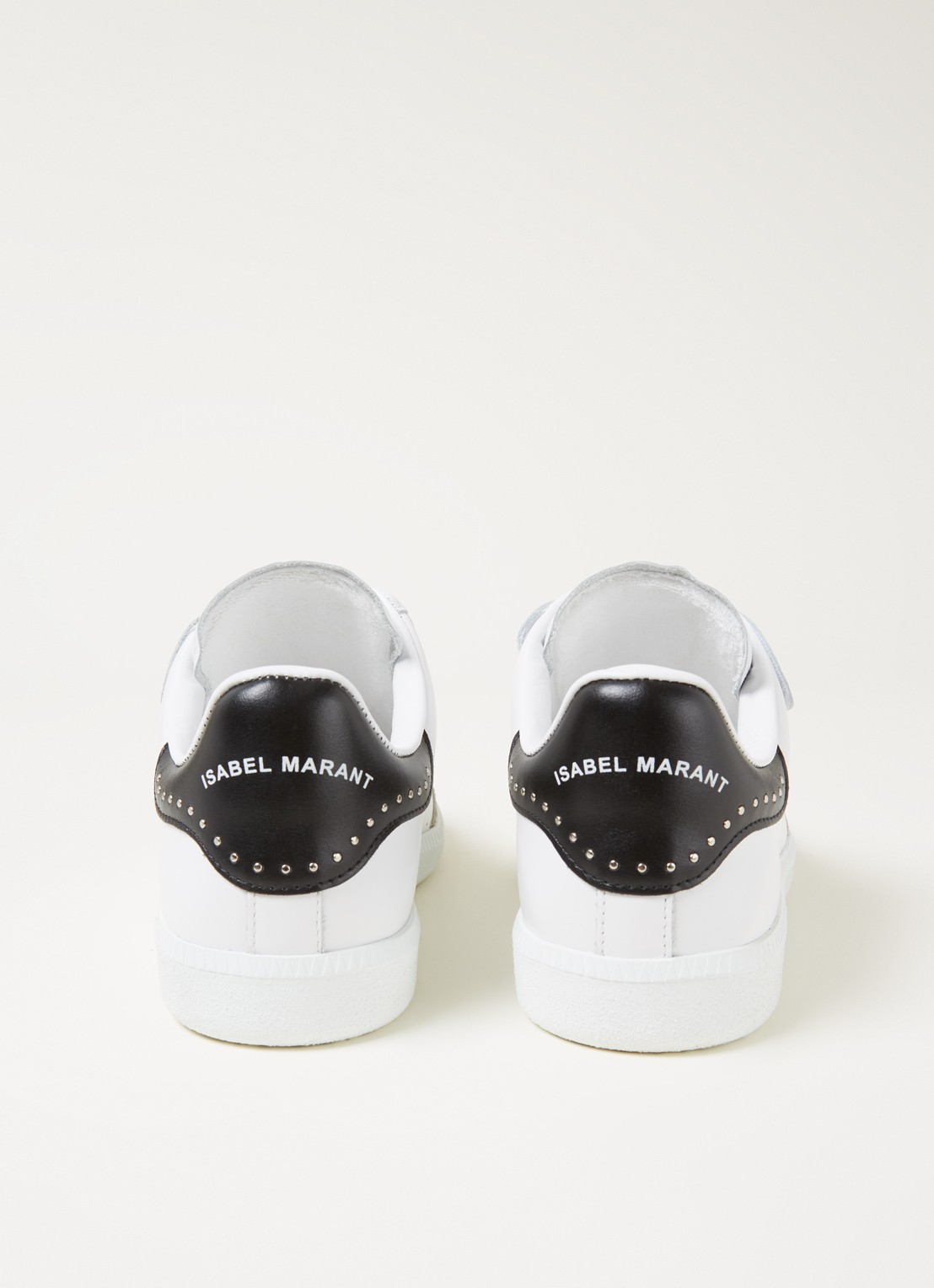 Isabel Marant Beth sneaker van kalfsleer - detail 4 wit