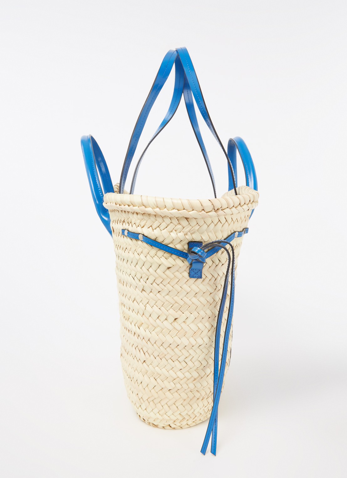 Isabel Marant Cadix shopper met leren details - detail 2 donkerbeige