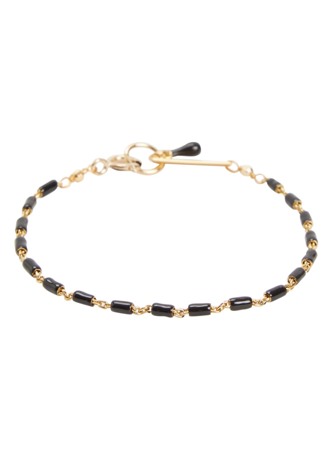 Isabel Marant Casablanca armband - voorkant 2 zwart