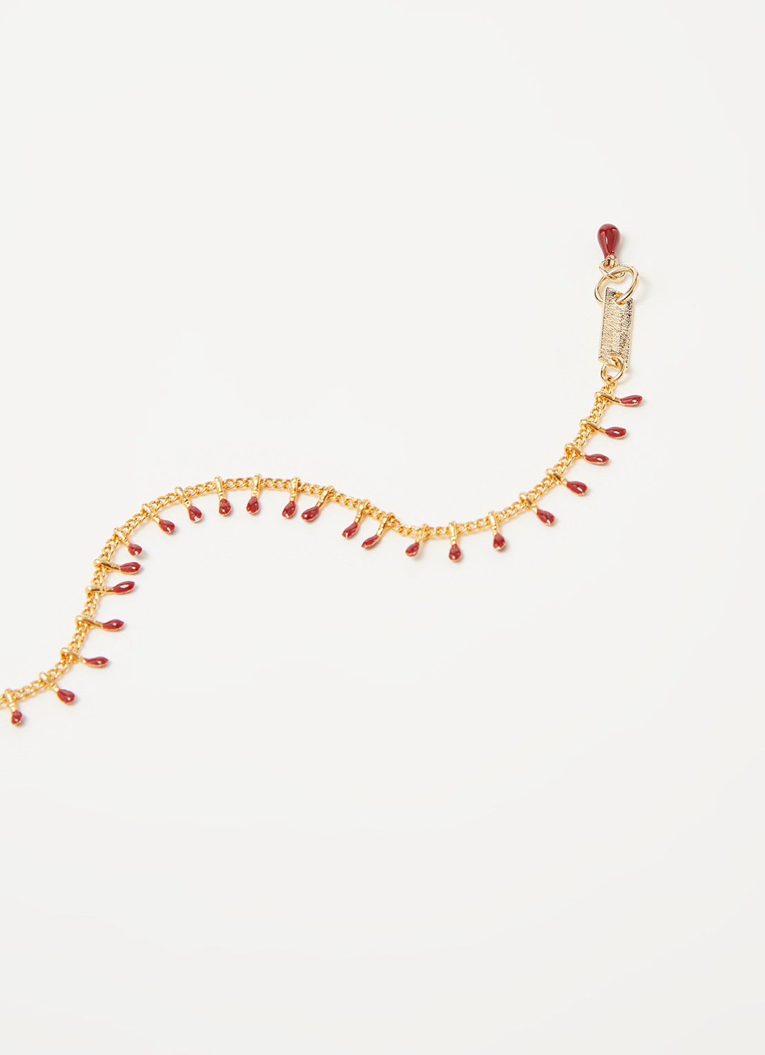 Isabel Marant Casablanca fijne armband met hangers - detail 3 goud