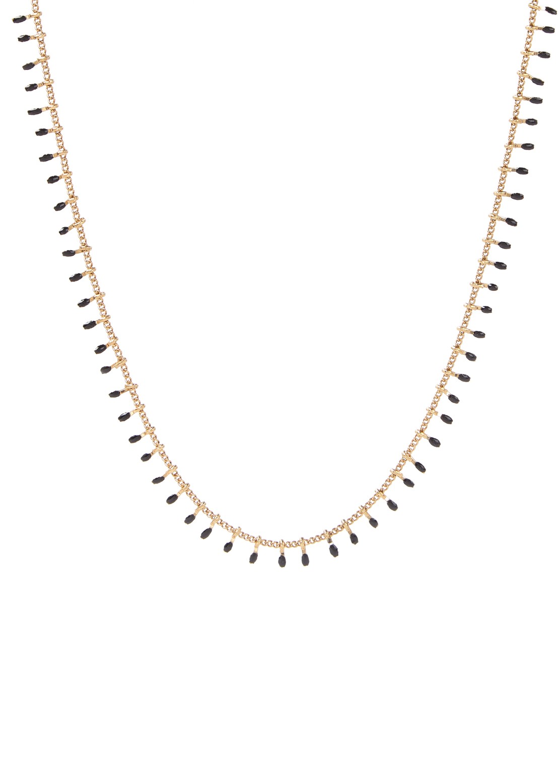 Isabel Marant Casablanca ketting met bedels - voorkant goud