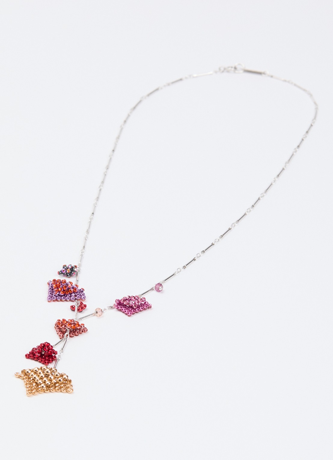 Isabel Marant Catalina ketting met hanger - detail 3 rood