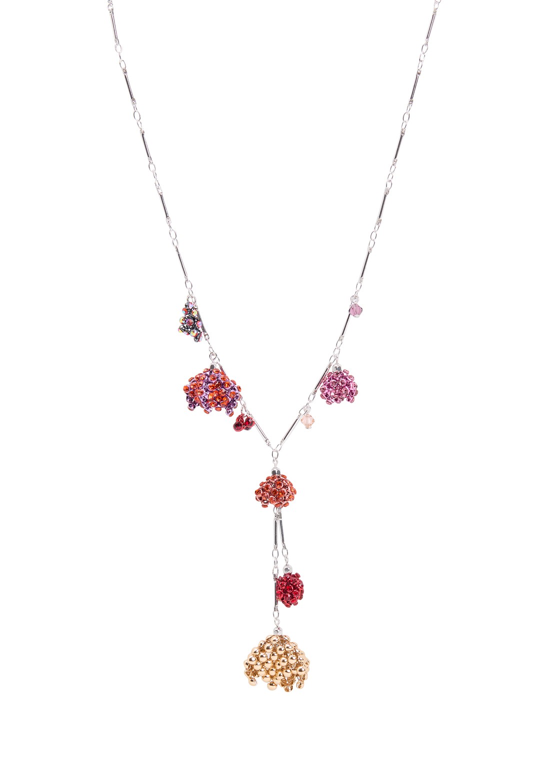 Isabel Marant Catalina ketting met hanger - voorkant rood