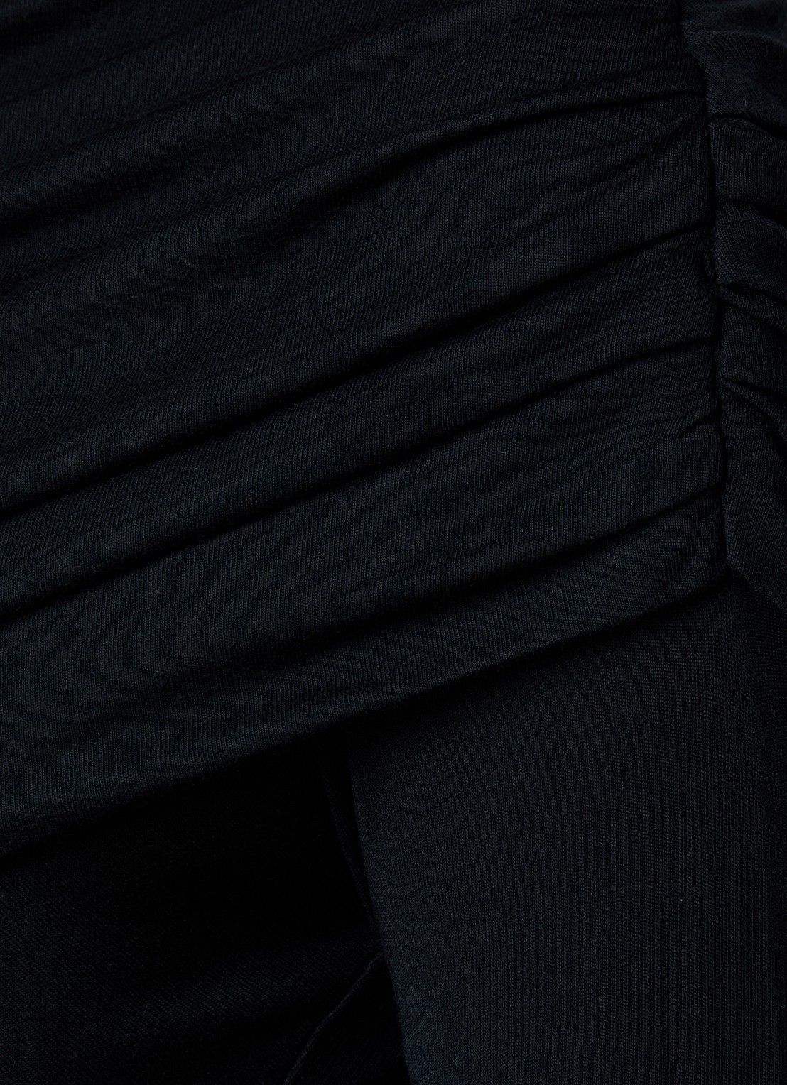Isabel Marant Dressi top met gedrapeerd detail - detail 2 zwart