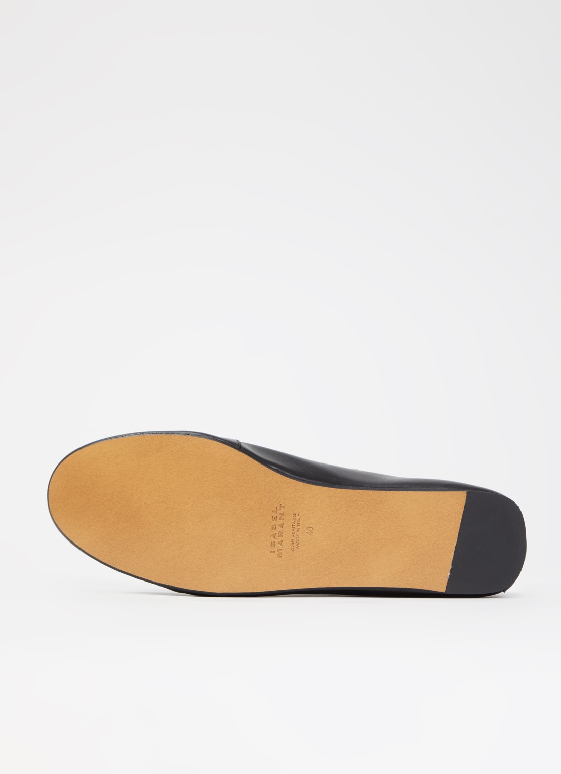 Isabel Marant Faxel loafer van kalfsleer met studs - detail 6 zwart