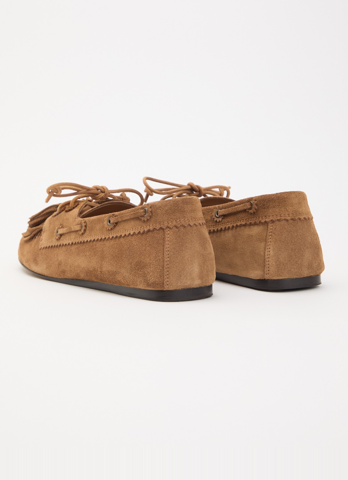 Isabel Marant Fersi mocassin van kalfssuéde  - achterkant 7 bruin