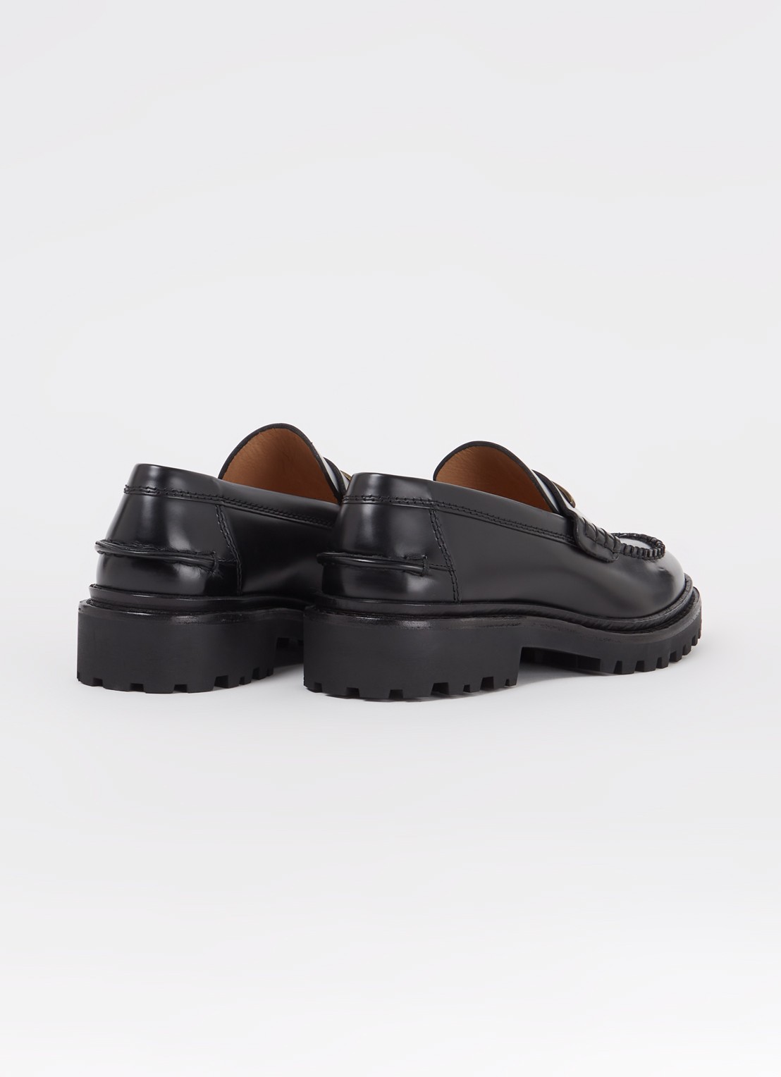 Isabel Marant Frezza loafer van kalfsleer - detail 2 zwart