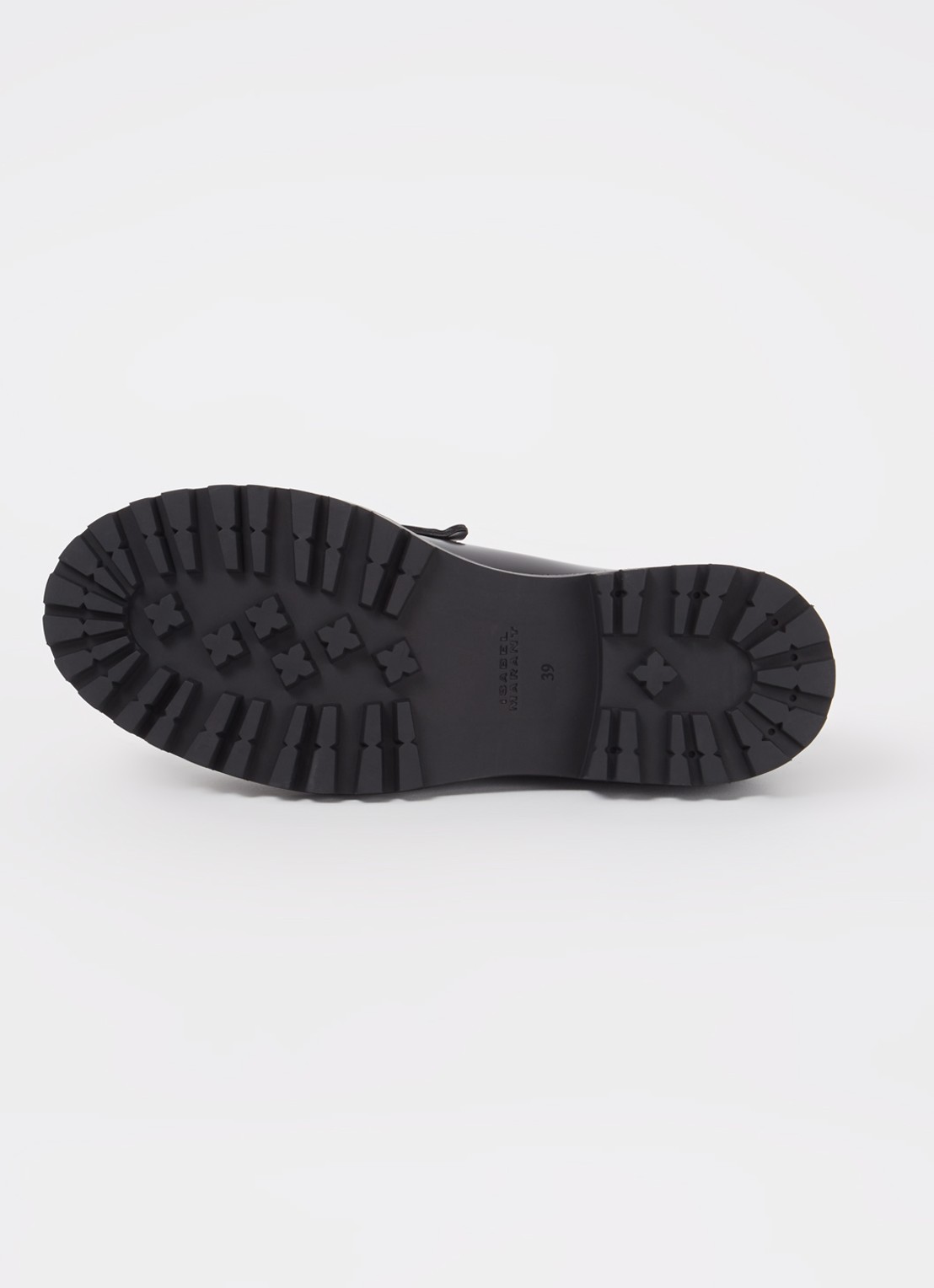 Isabel Marant Frezza loafer van kalfsleer - detail 5 zwart