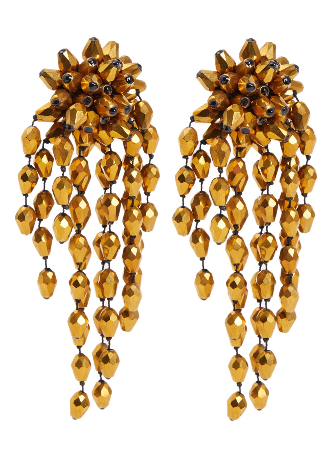 Isabel Marant Hanabi oorclips  - voorkant 2 brons