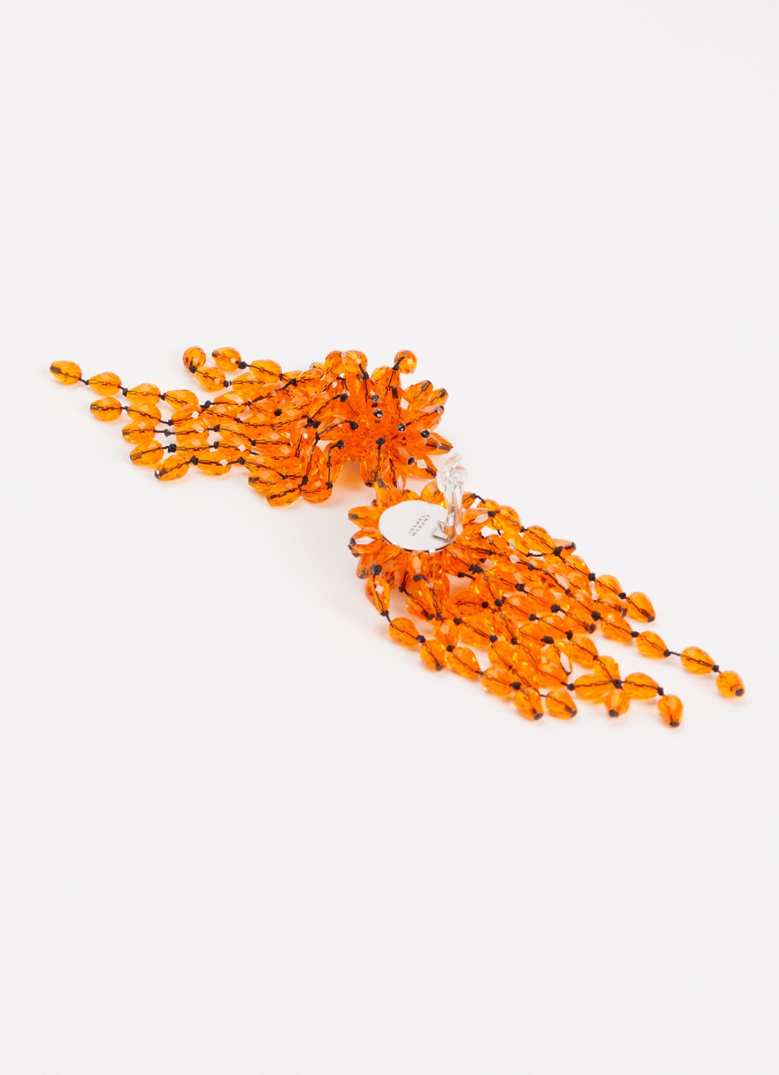 Isabel Marant Hanabi oorclips  - detail 2 orange