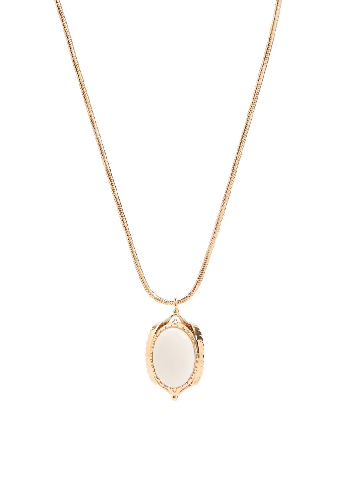 Isabel Marant Hanae ketting met hanger - voorkant goud