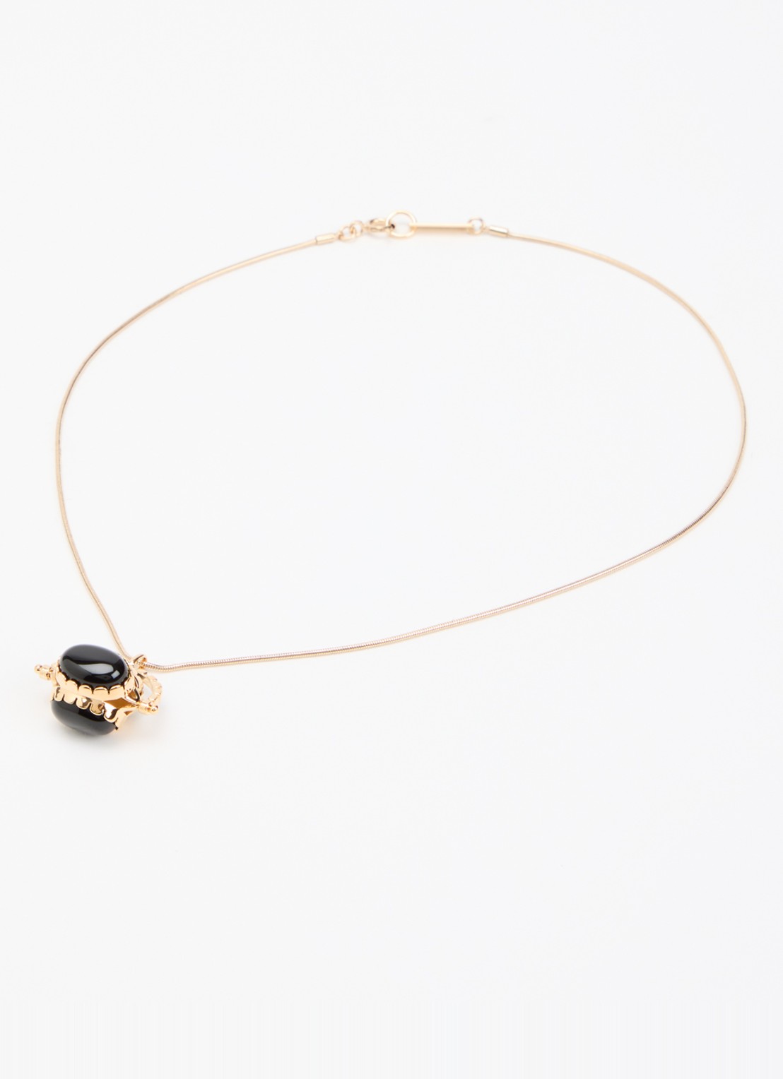 Isabel Marant Hanae ketting met hanger - detail zwart