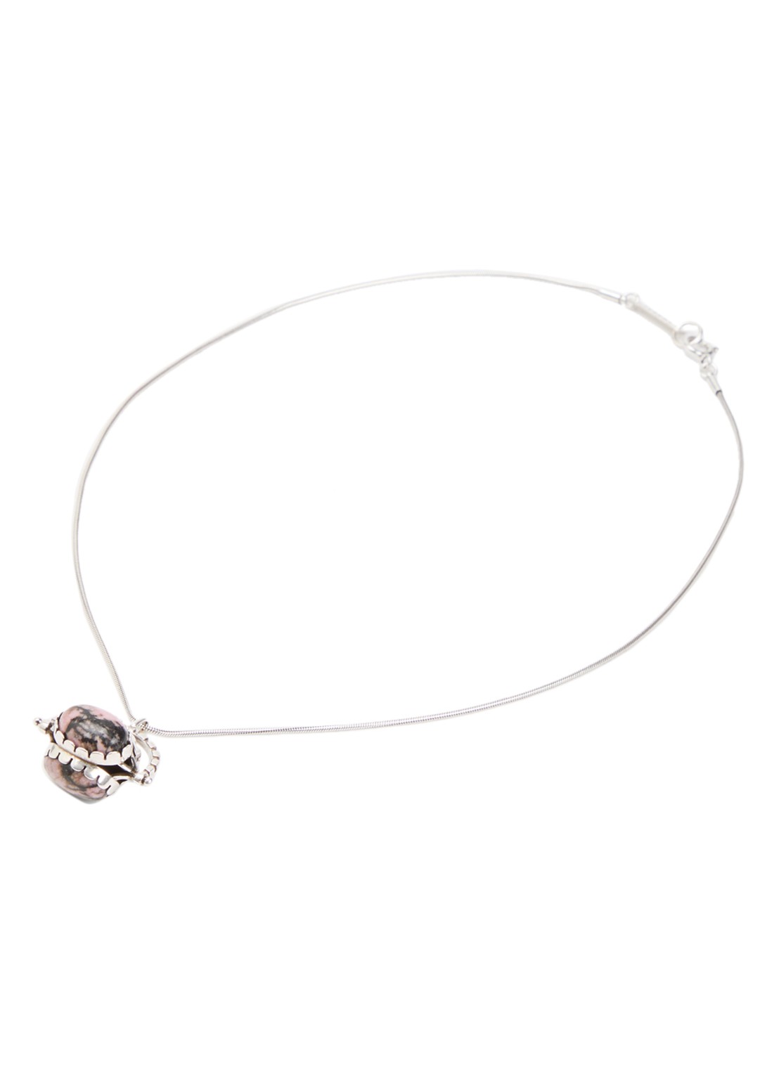 Isabel Marant Hanae ketting met hanger - detail roze