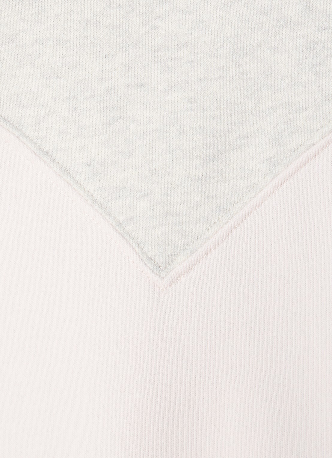 Isabel Marant Houston sweater met flock logoprint - detail 5 lichtroze