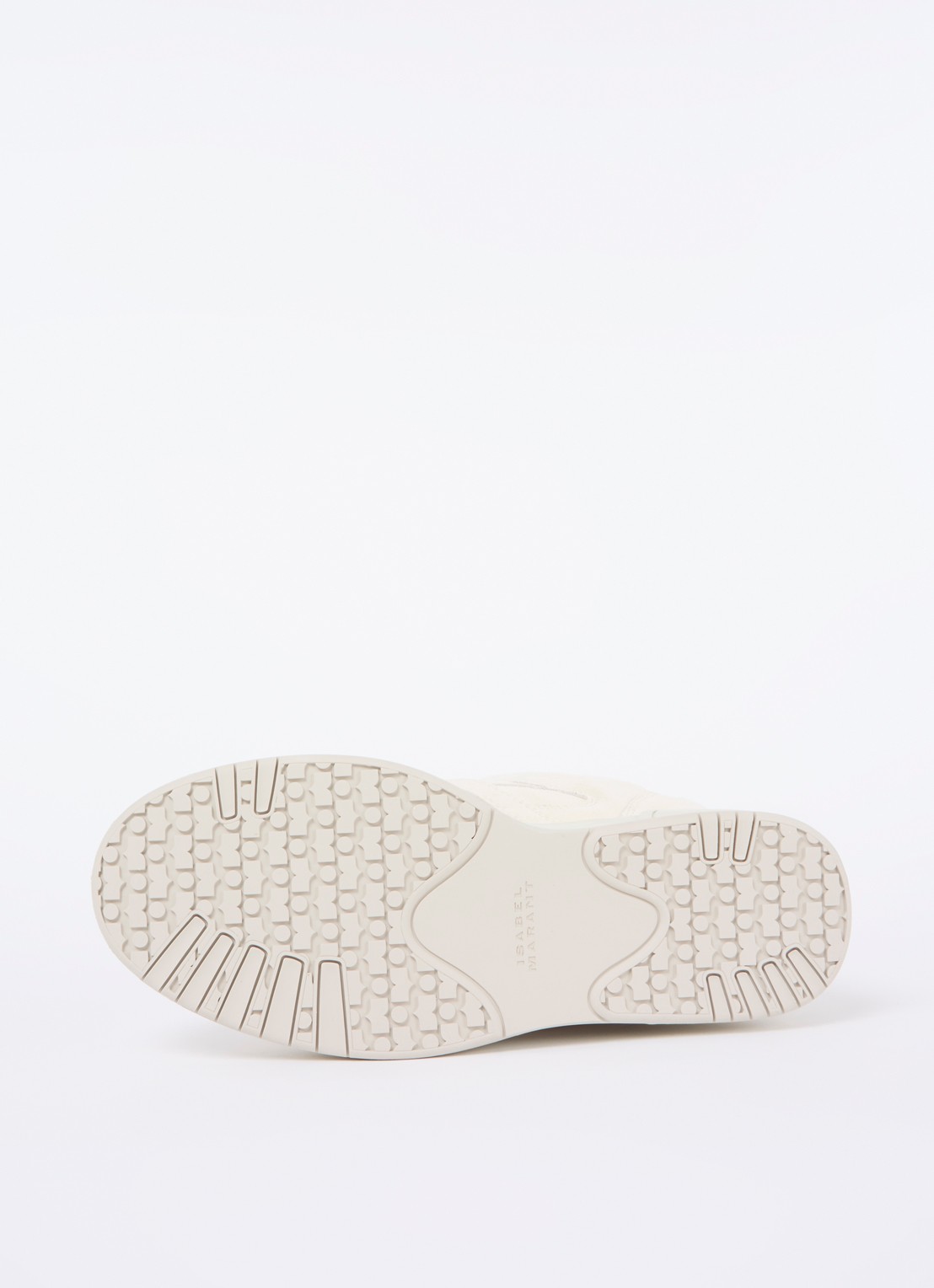 Isabel Marant IM3 sneaker van kalfssuède - detail 5 gebroken wit