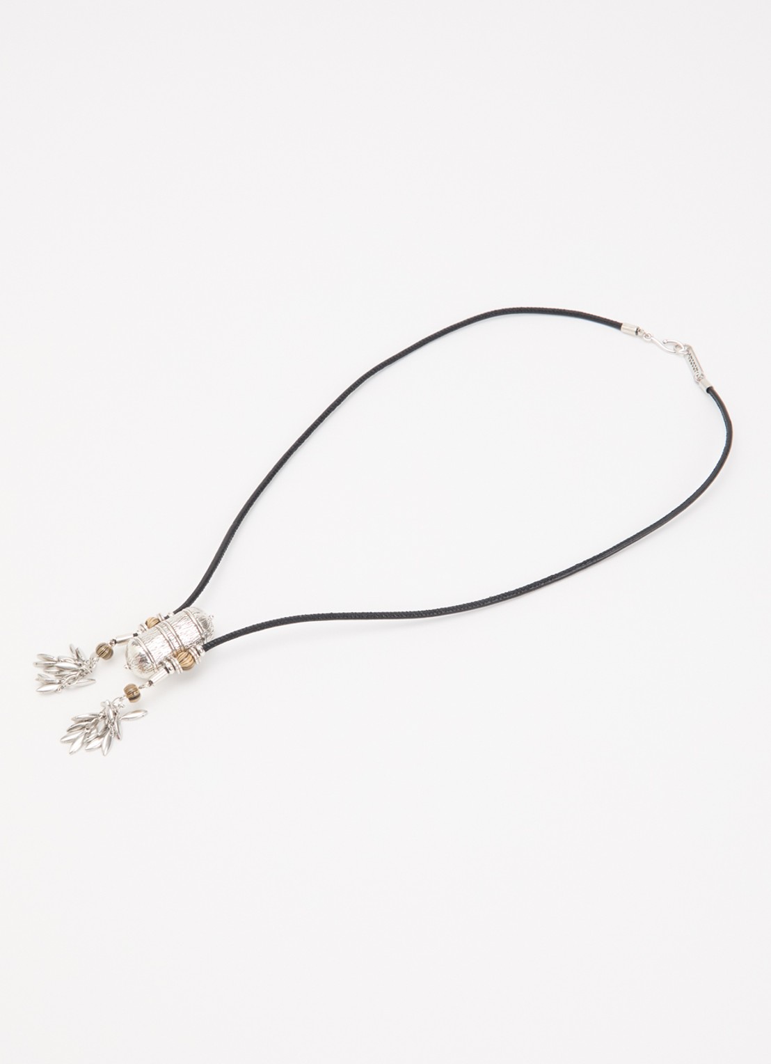 Isabel Marant Janis ketting met hanger - detail zwart
