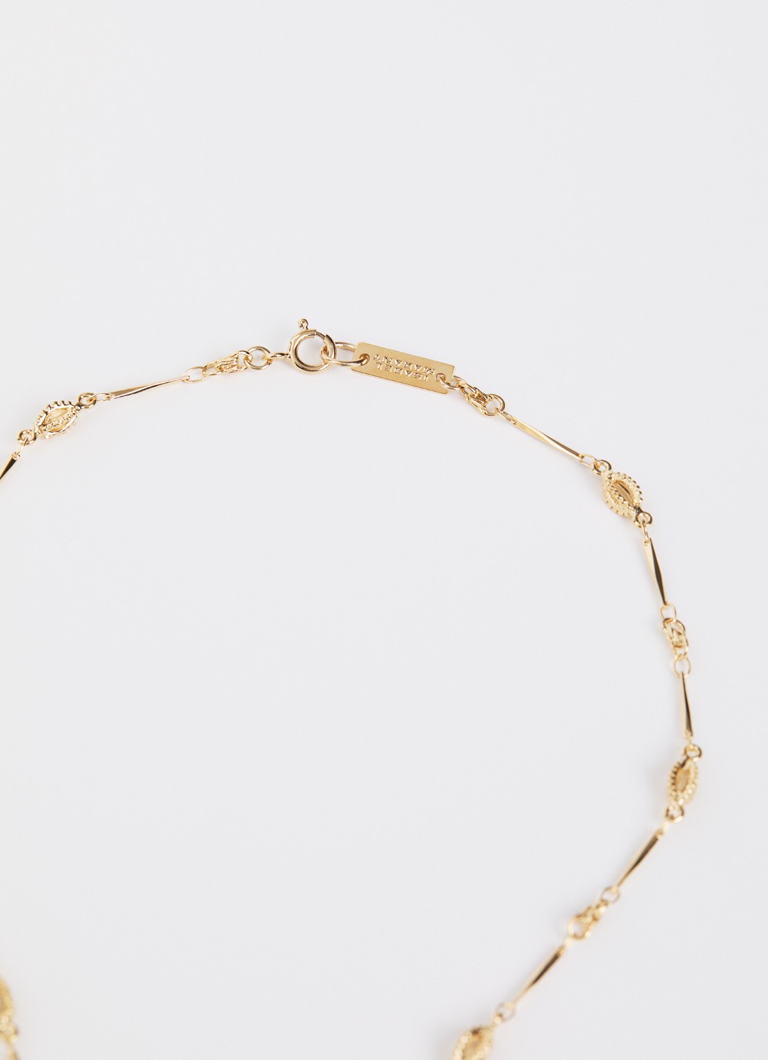Isabel Marant Joanne ketting met hanger - detail 4 gebroken wit