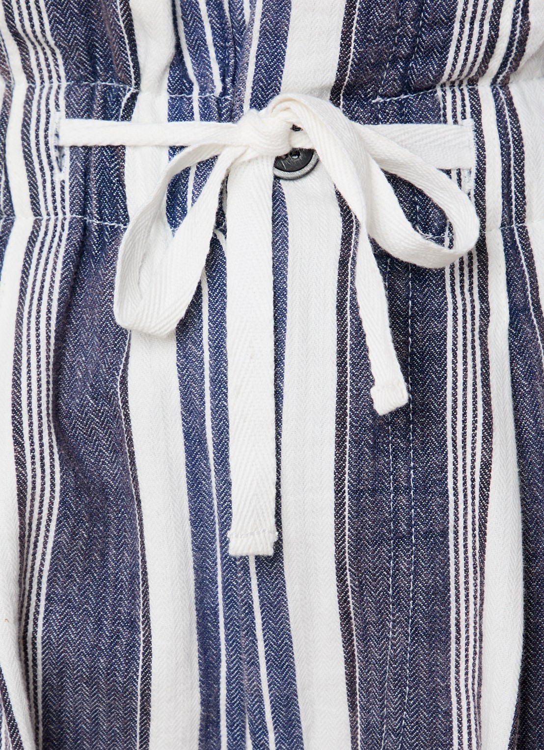Isabel Marant Joely high waist straight fit korte broek met steekzakken - detail 4 gebroken wit