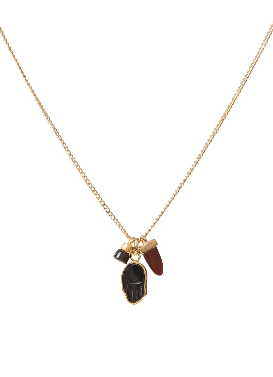 Isabel Marant Ketting met bedels - voorkant goud