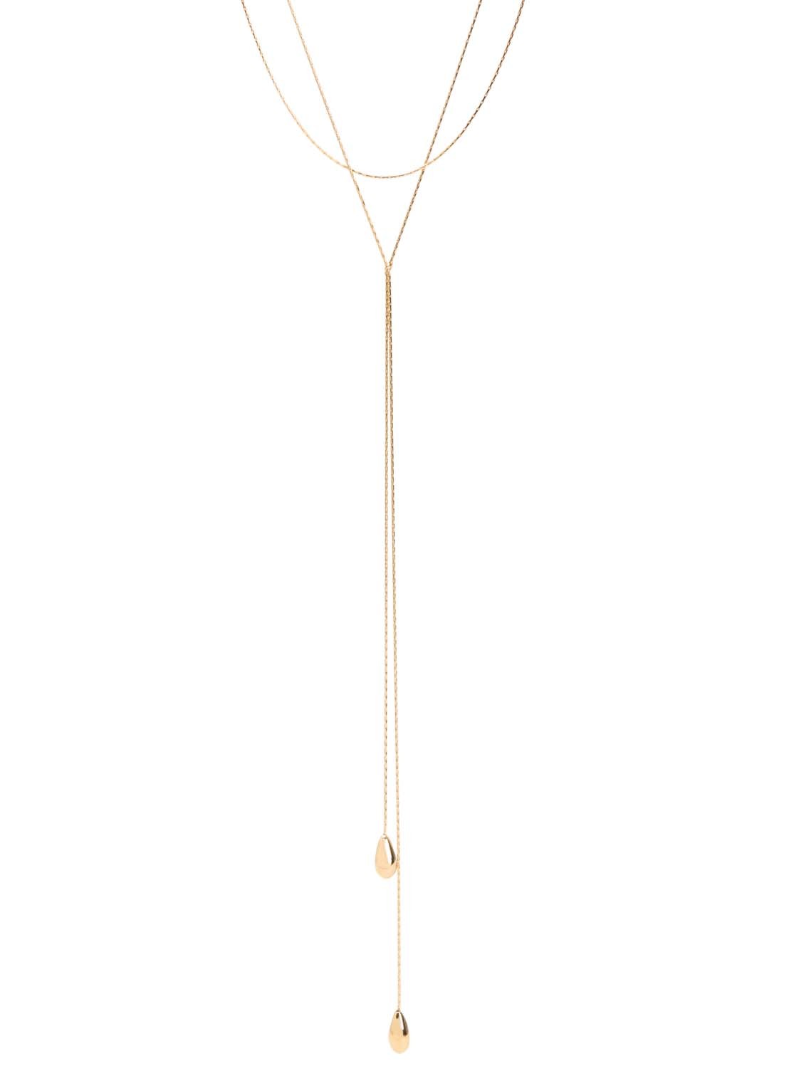 Isabel Marant Ketting met hanger - voorkant goud