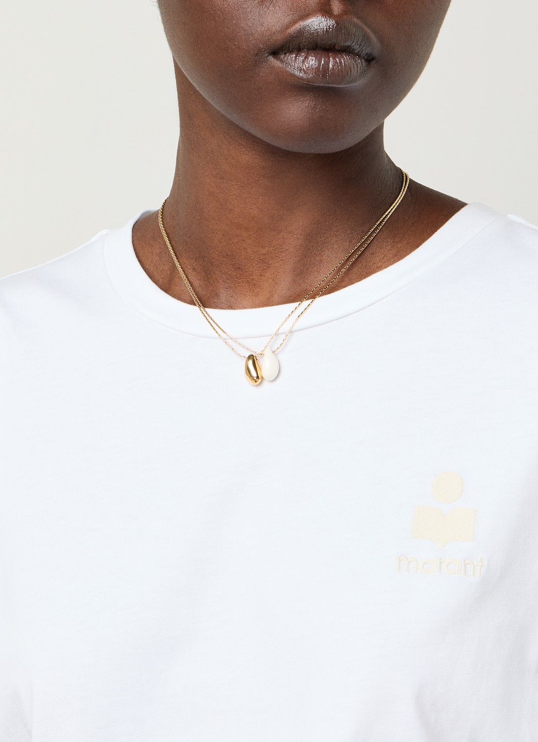 Isabel Marant Ketting met hanger - voorkant 4 goud