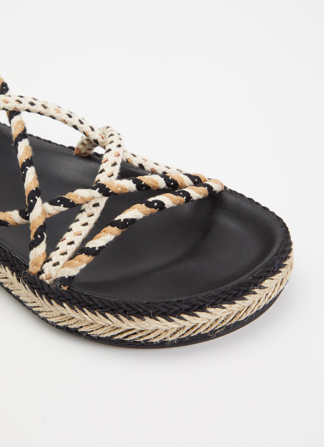 Isabel Marant Kitza sandaal van leer  - detail 5 zwart