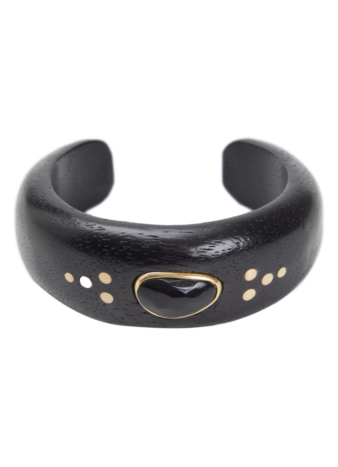 Isabel Marant Layla bangle - voorkant zwart