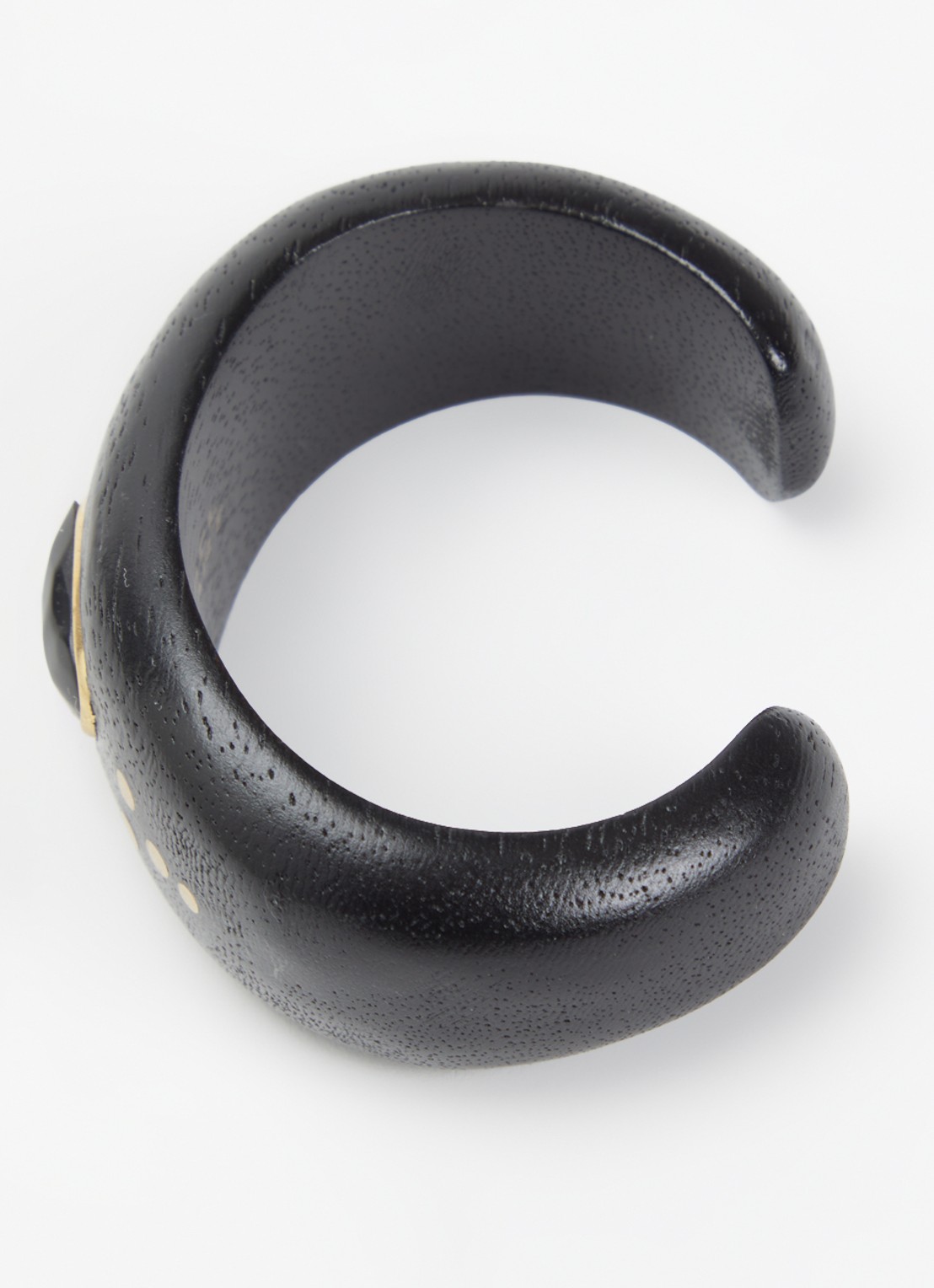 Isabel Marant Layla bangle - voorkant 2 zwart