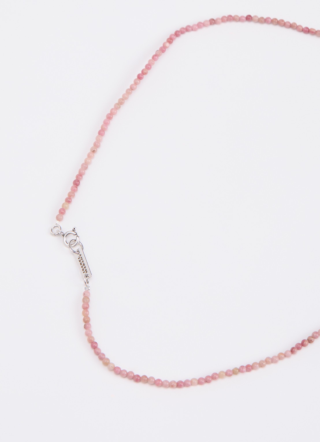 Isabel Marant Lyna kralenketting - detail 2 roze