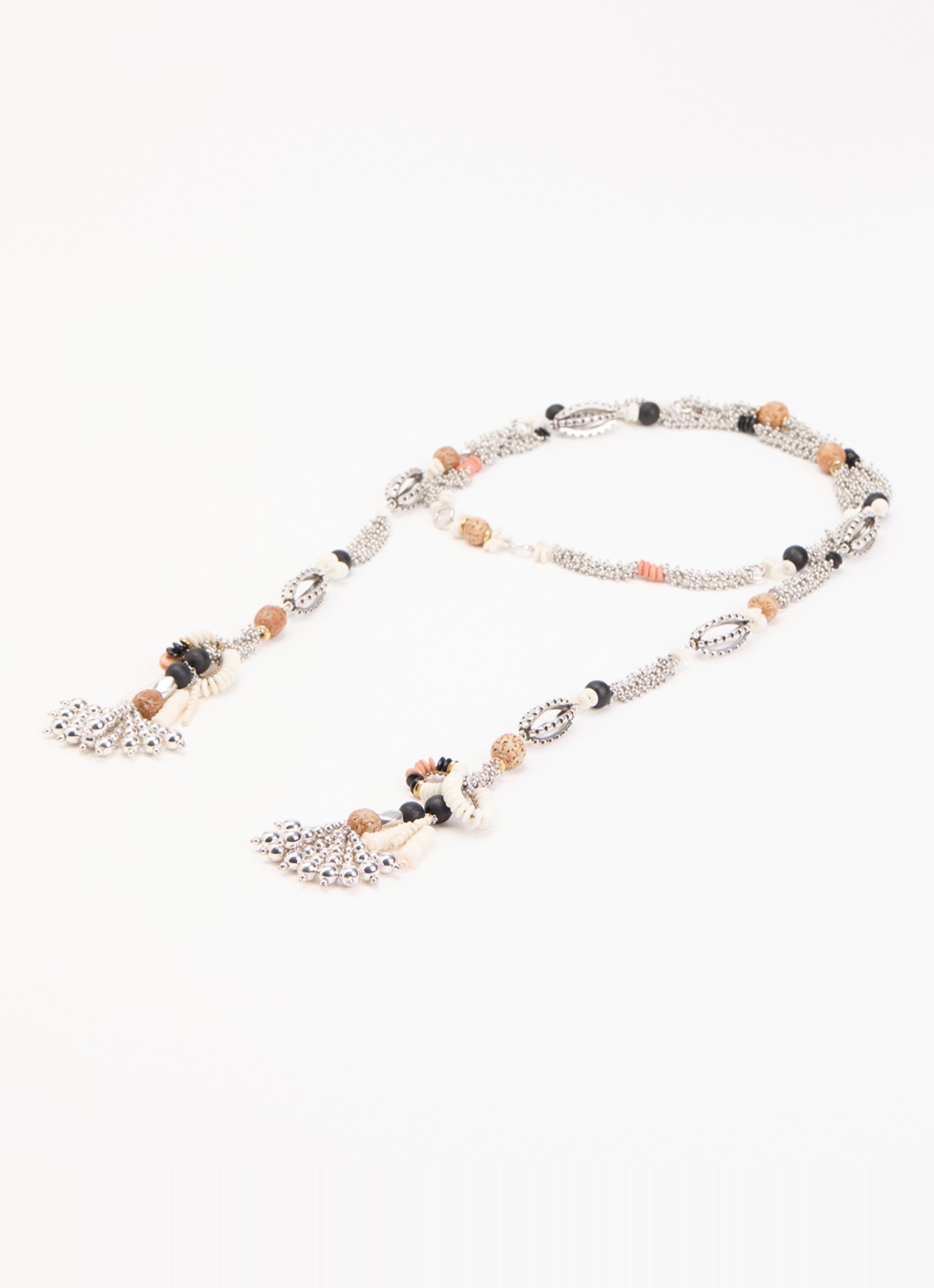 Isabel Marant Lyna Scarf kralenketting  - detail 3 goud