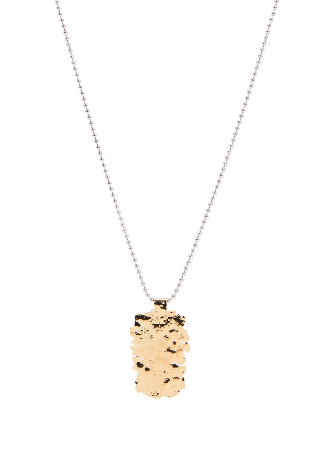 Isabel Marant Miller ketting met hanger - voorkant goud