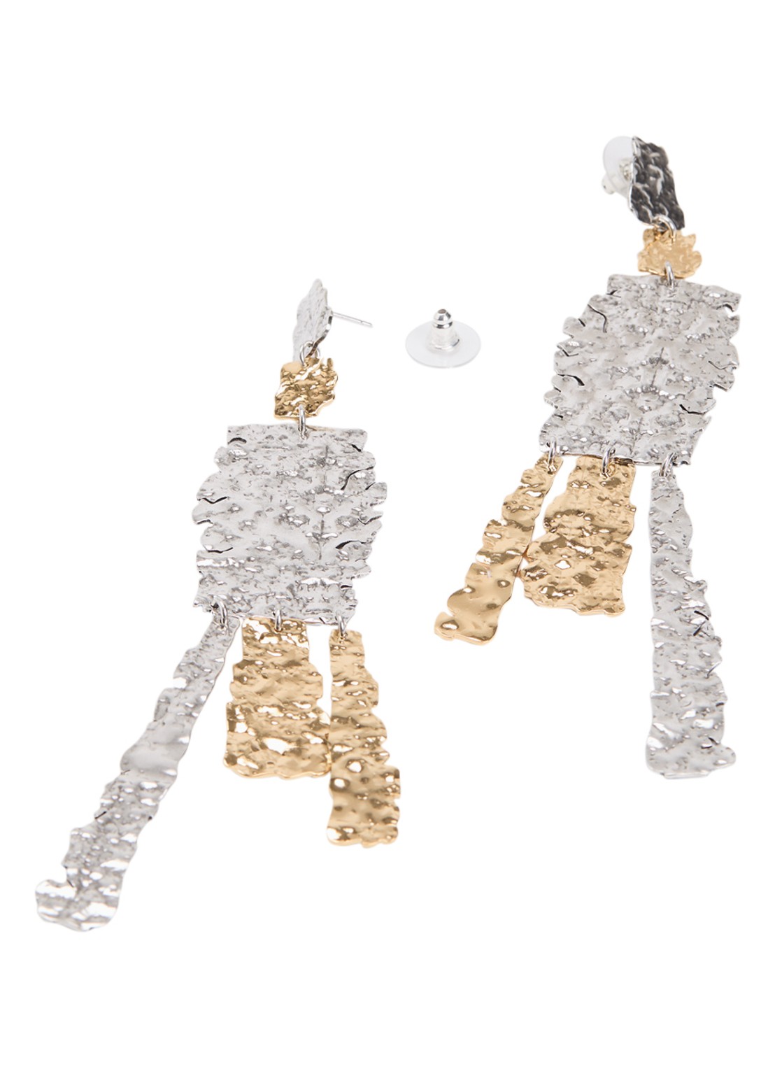 Isabel Marant Miller oorstekers - detail 3 zilver