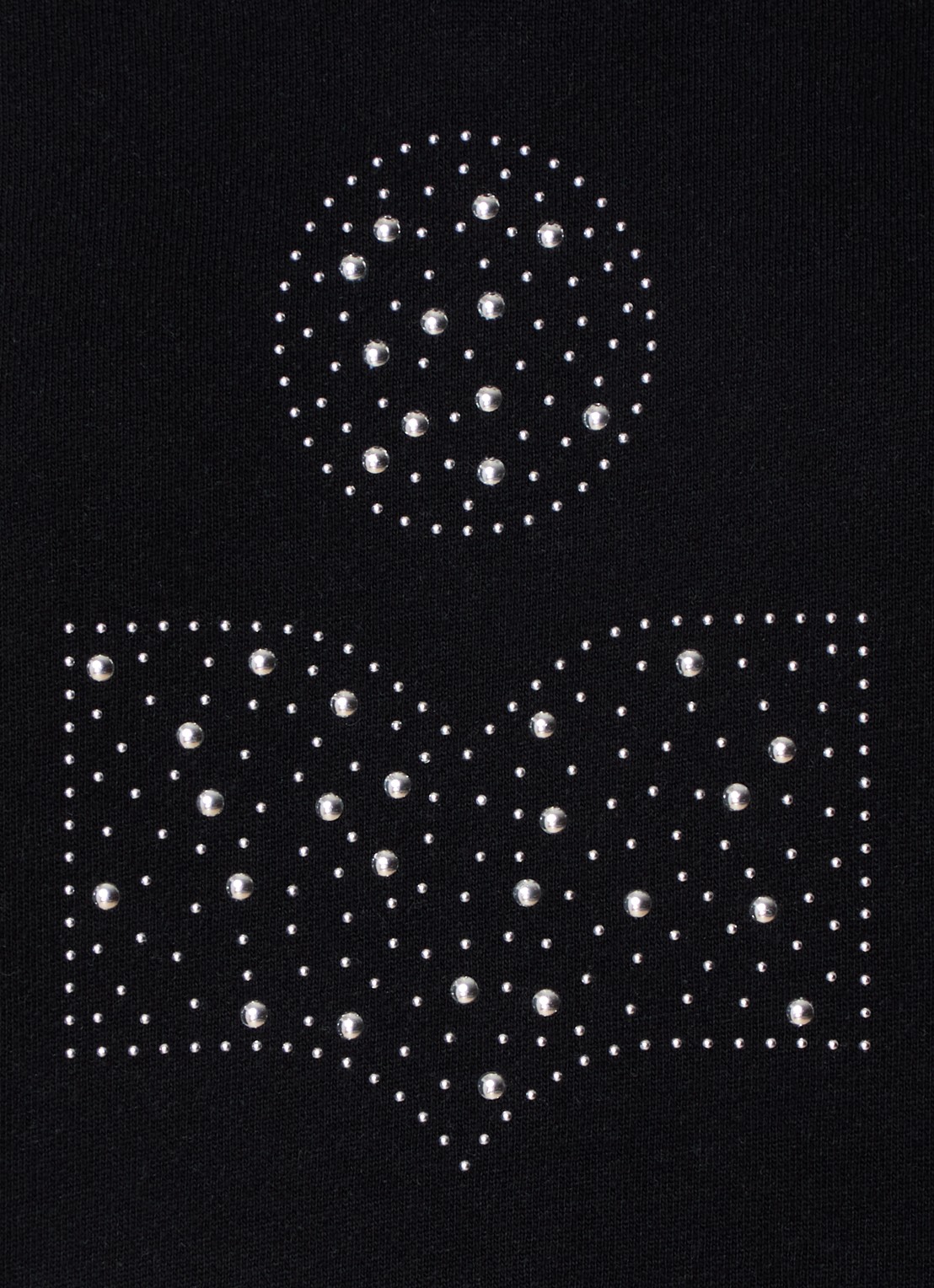 Isabel Marant Moby sweater met studs en logoprint - detail 2 zwart