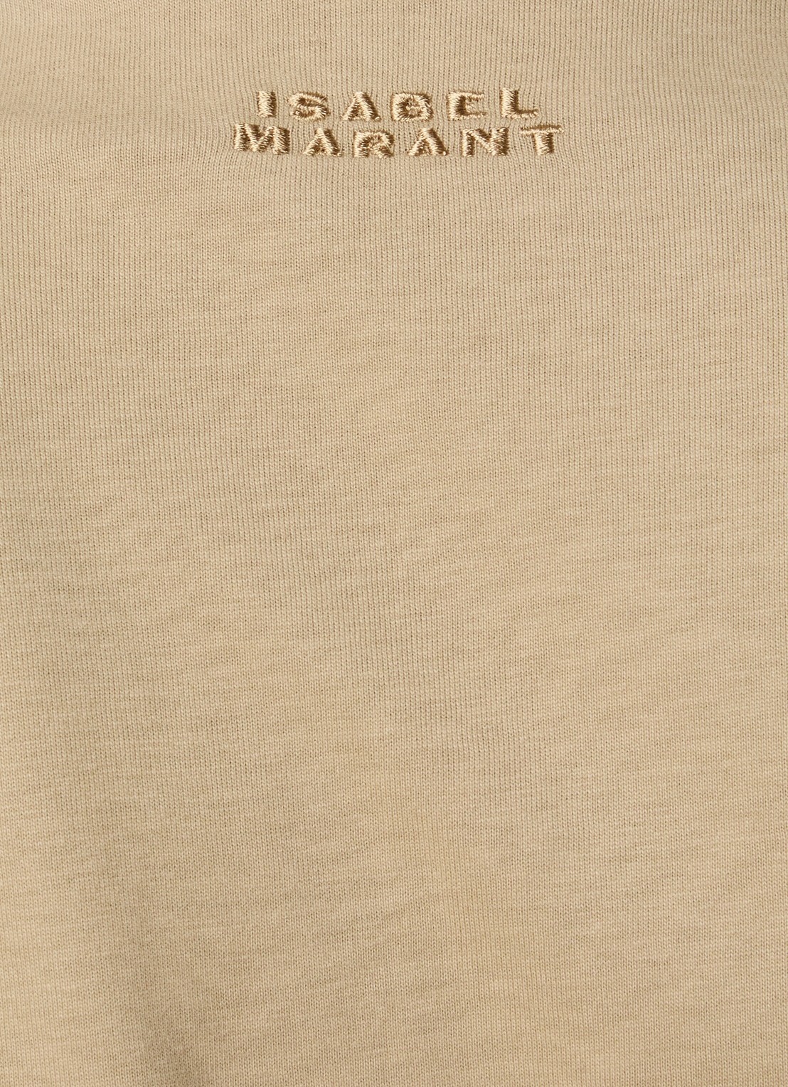 Isabel Marant Nadrine top met schoudervulling en V-hals - detail 3 beige