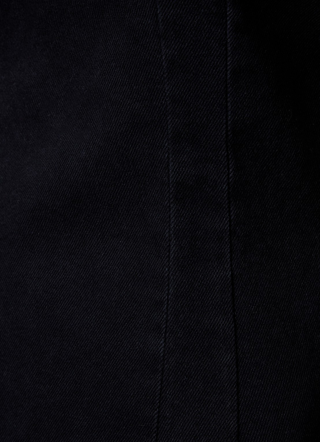 Isabel Marant Nina mini jurk van denim met rugdecolleté - detail 5 zwart