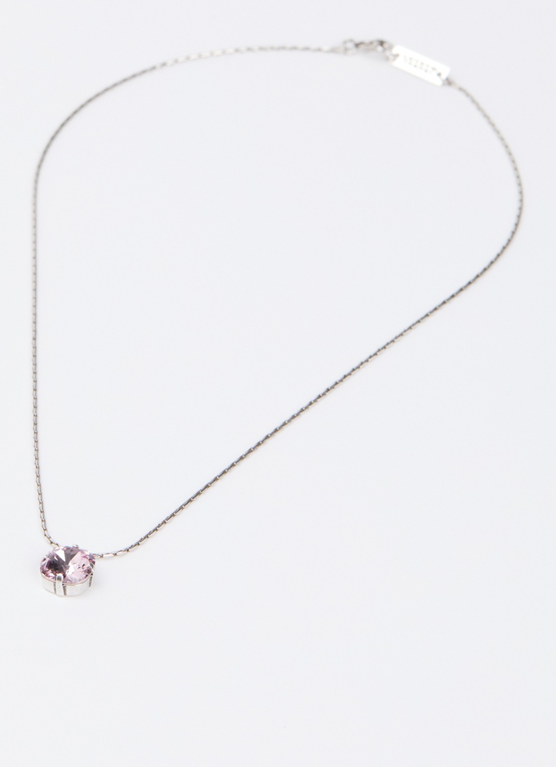 Isabel Marant Olga ketting met hanger - detail lichtroze