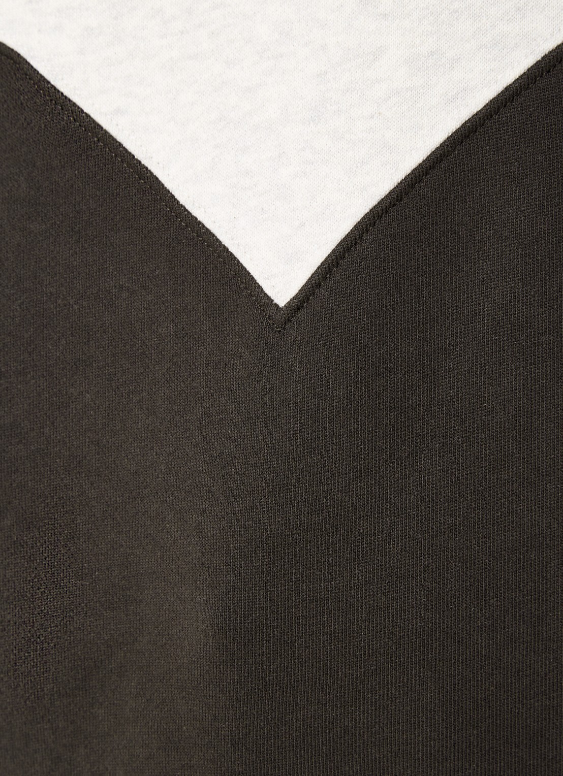 Isabel Marant Oversized sweater met flock logoprint - detail 5 grijsmele