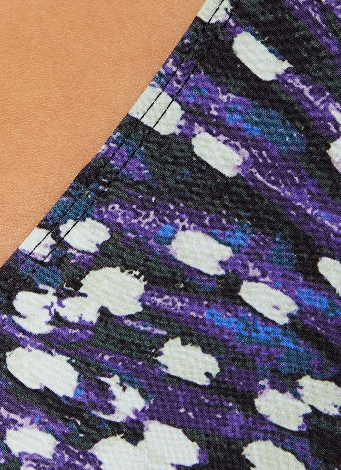Isabel Marant Petra bikinitop met print - detail 5 paars