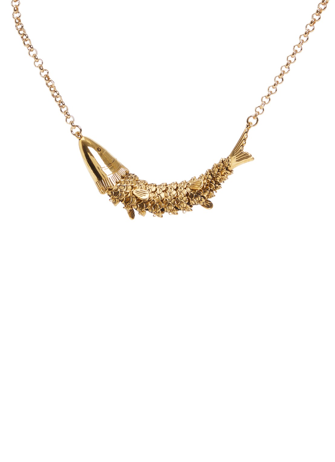 Isabel Marant River choker verguld - voorkant 4 goud