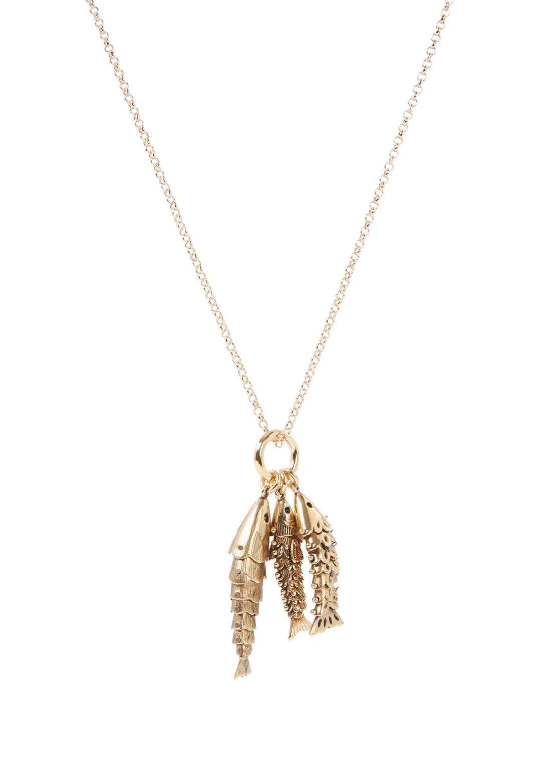 Isabel Marant River ketting met hanger - voorkant 3 goud