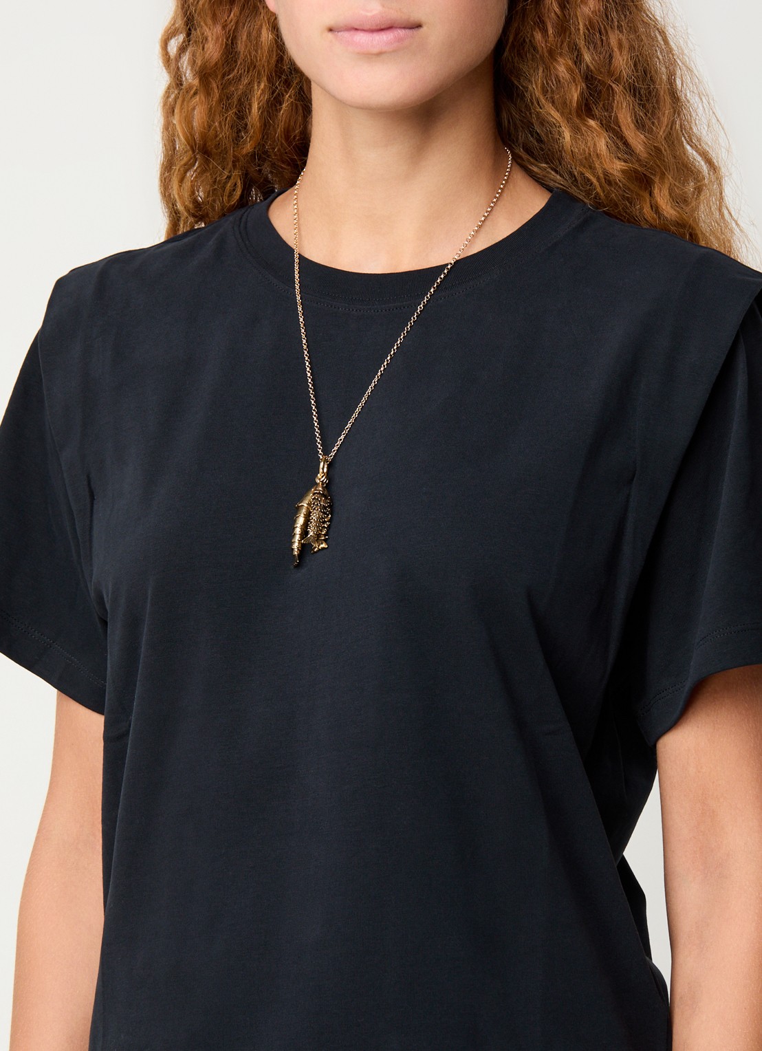 Isabel Marant River ketting met hanger - voorkant 4 goud