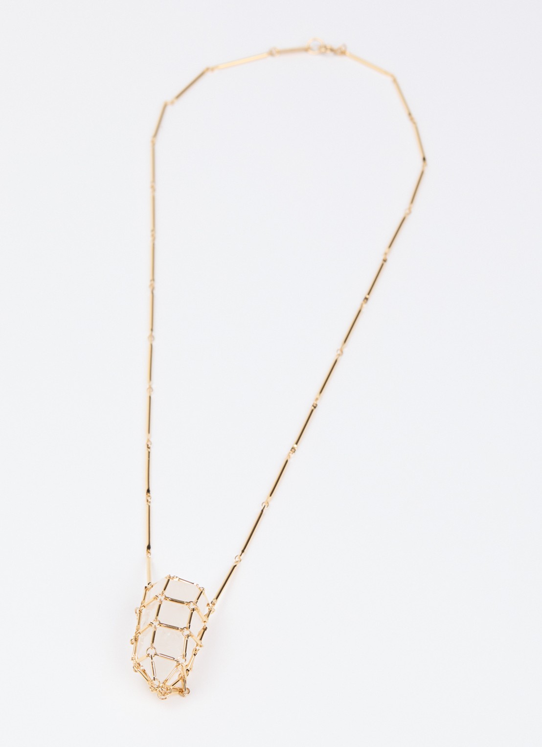 Isabel Marant Rock ketting met kristal - detail 3 goud