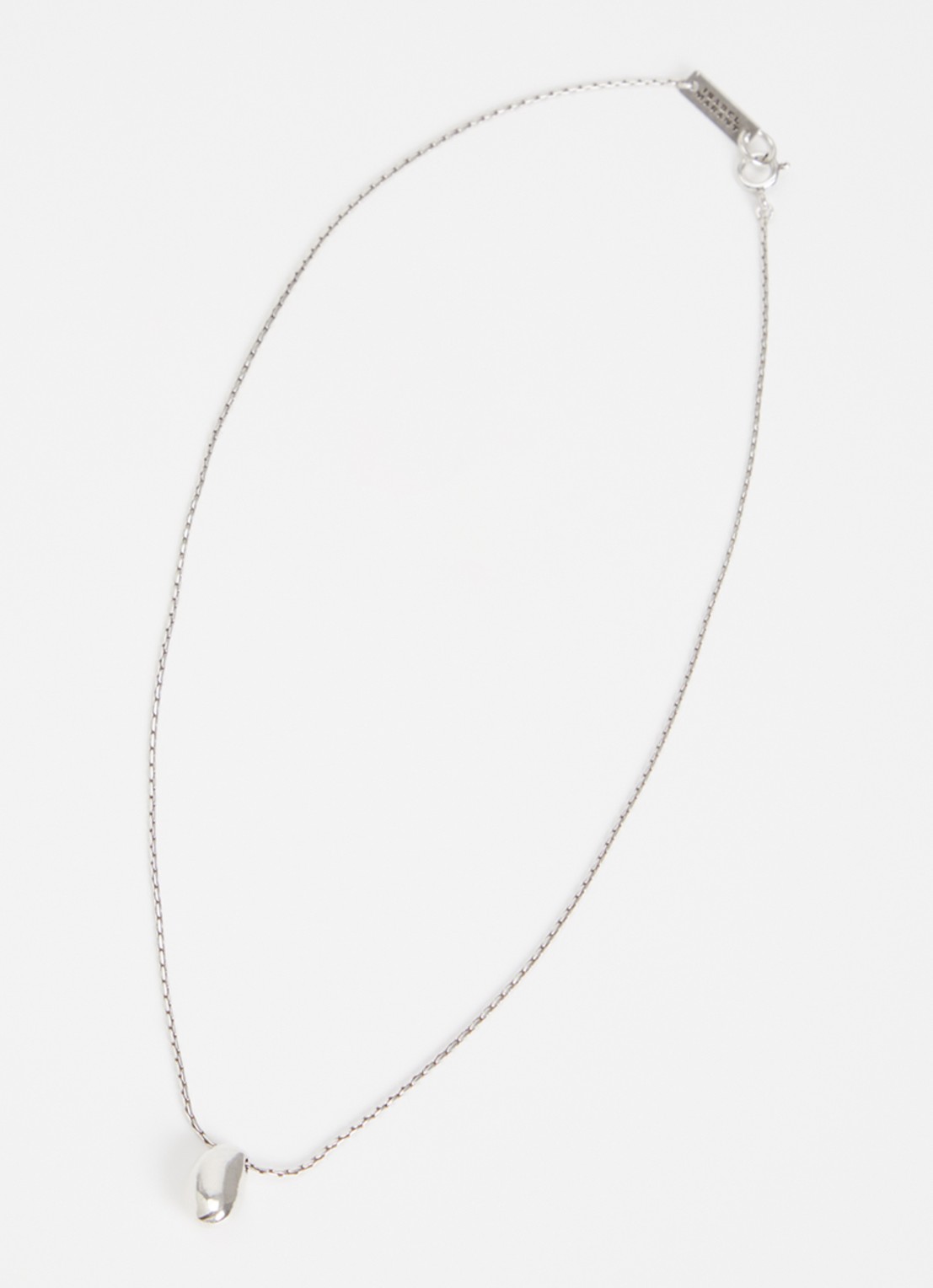 Isabel Marant Shiny Day ketting met hanger - detail zilver