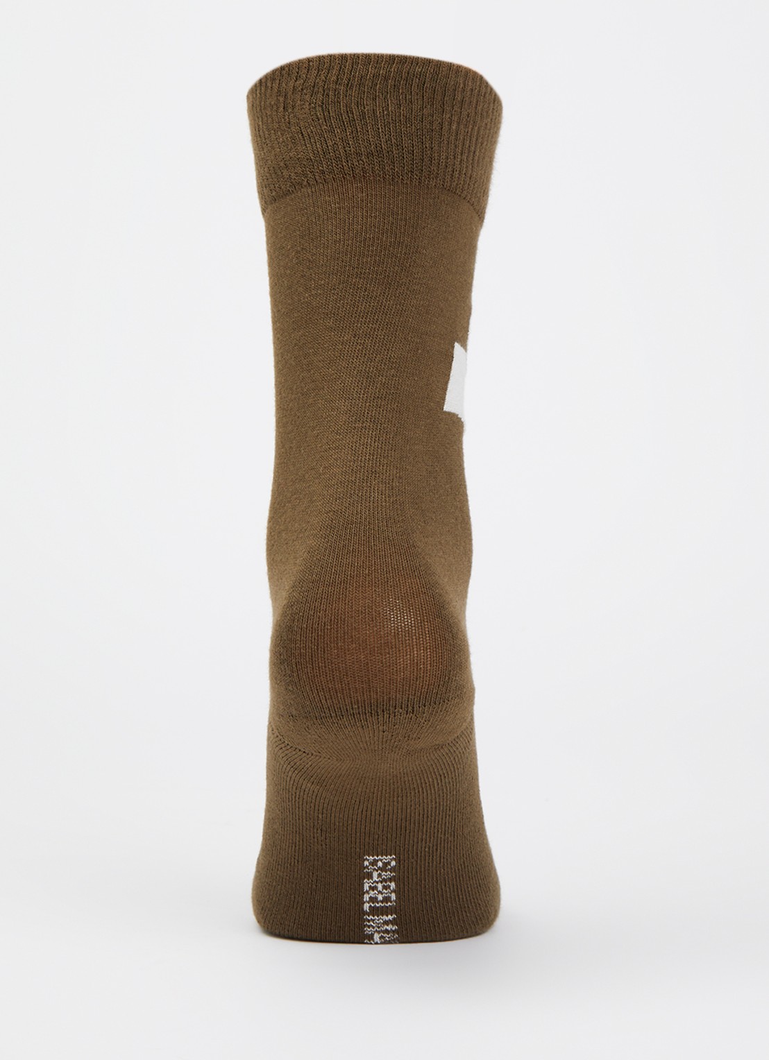 Isabel Marant Siloki sok met logo - voorkant 3 bronsgroen