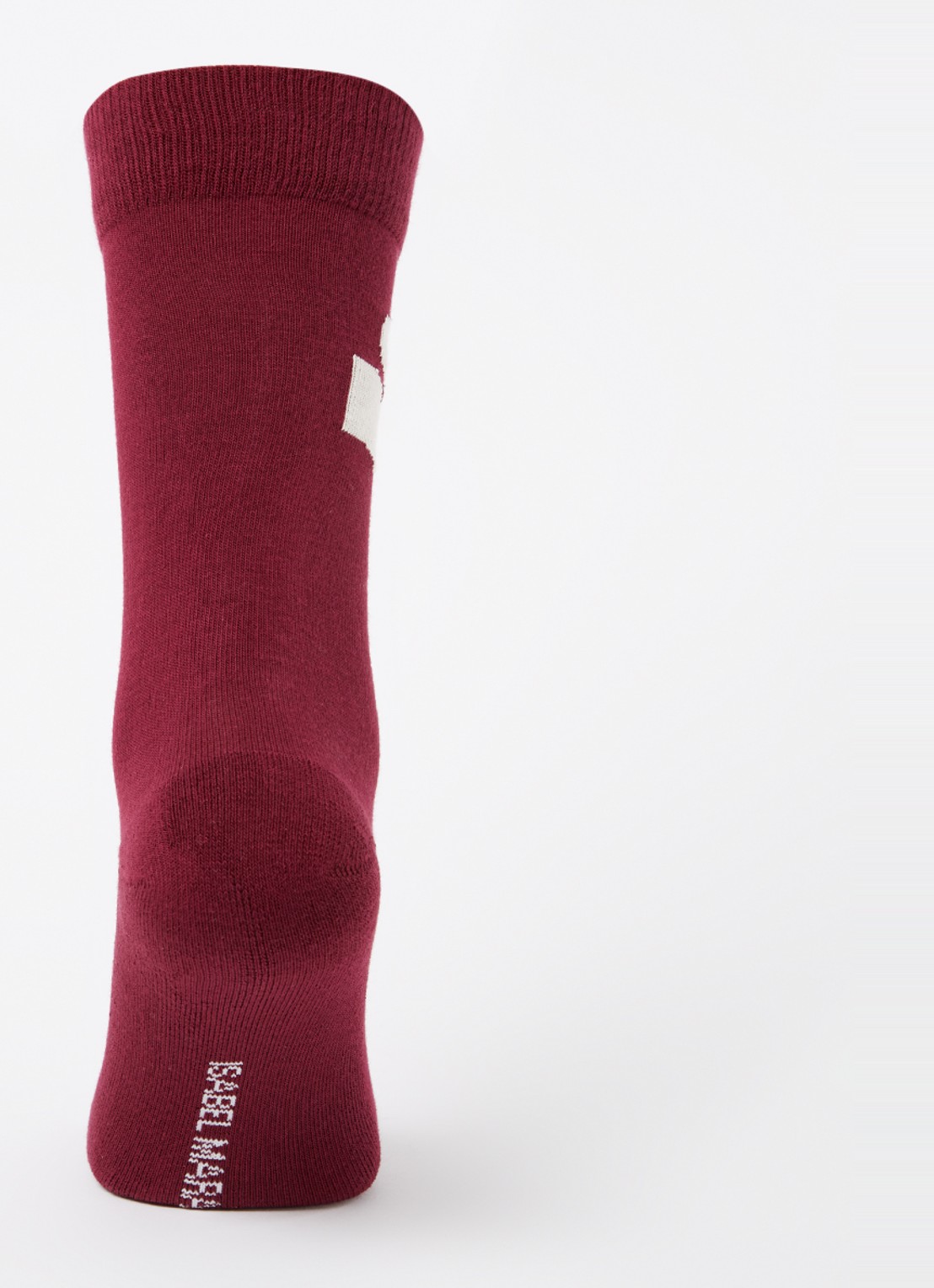 Isabel Marant Siloki sok met logo - voorkant 2 bordeauxrood