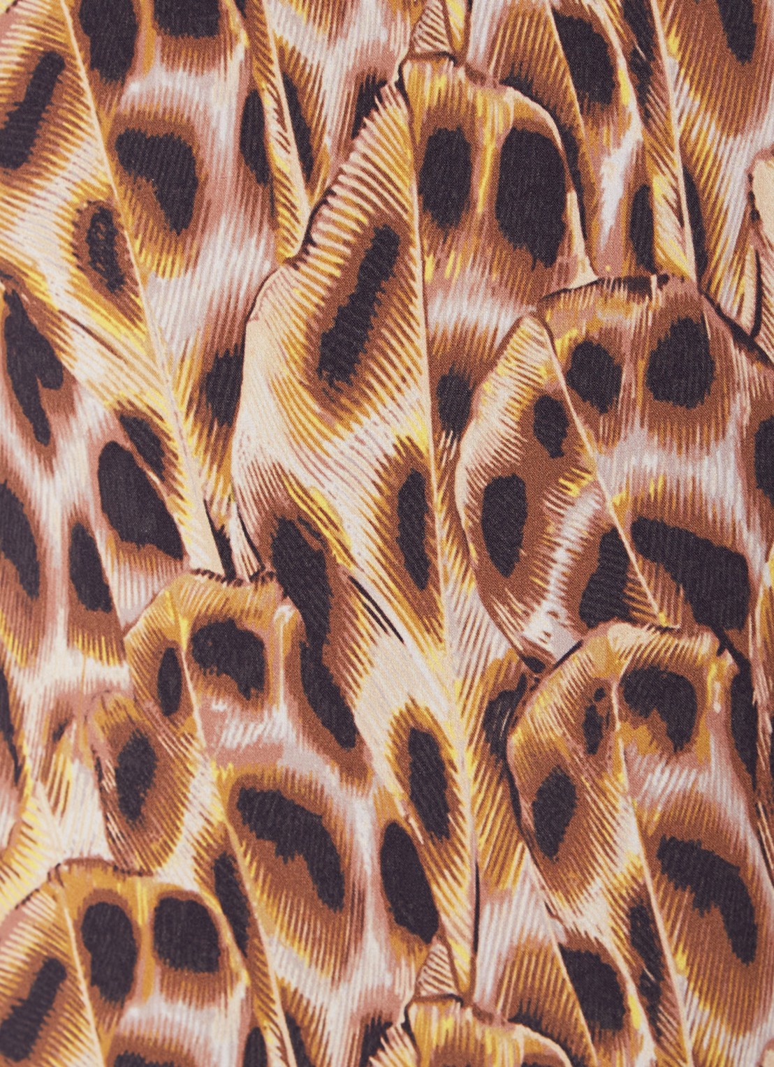 Isabel Marant Swan badpak met print - detail 2 bruin