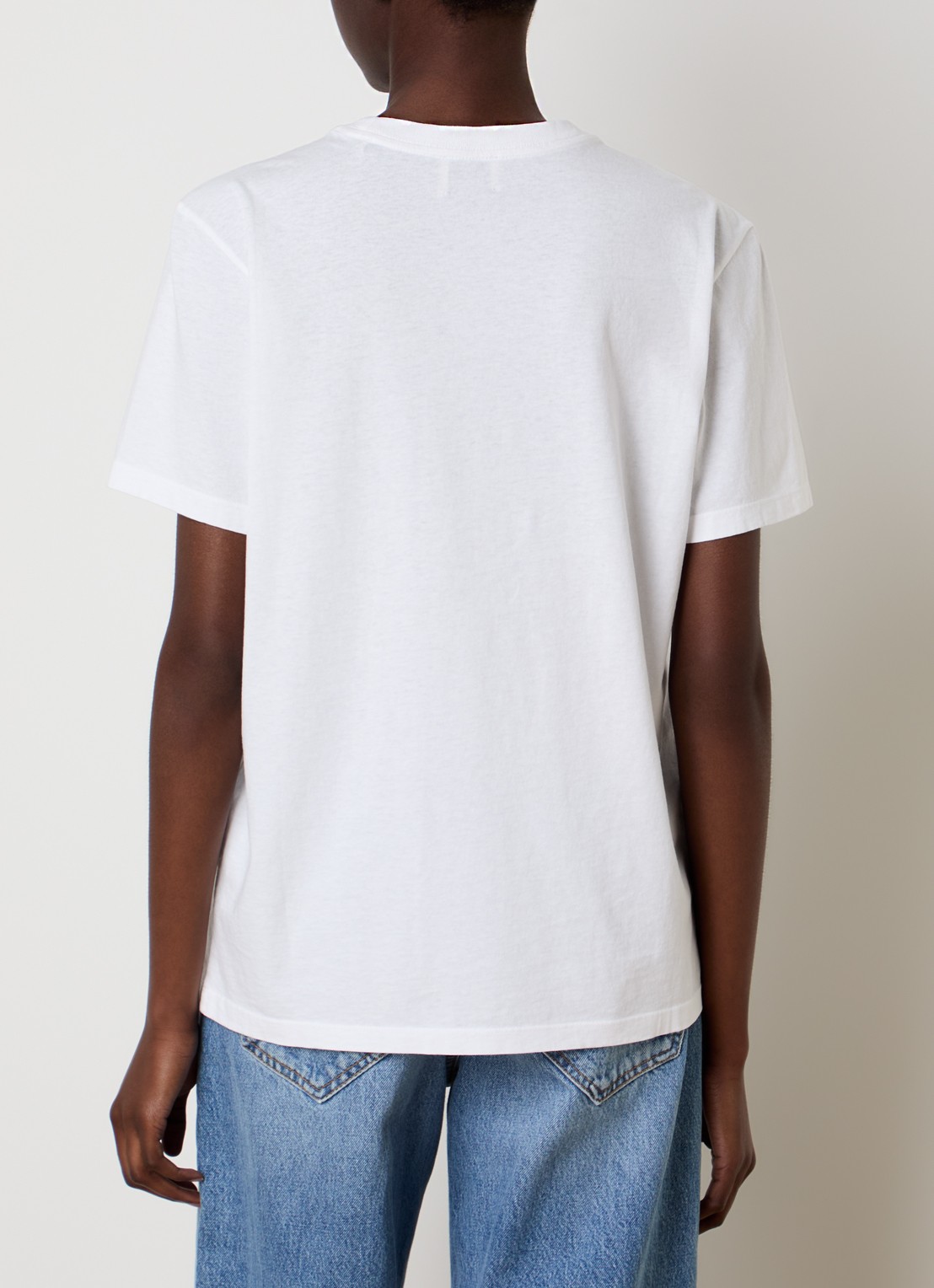 Isabel Marant T-shirt met print - achterkant 3 wit