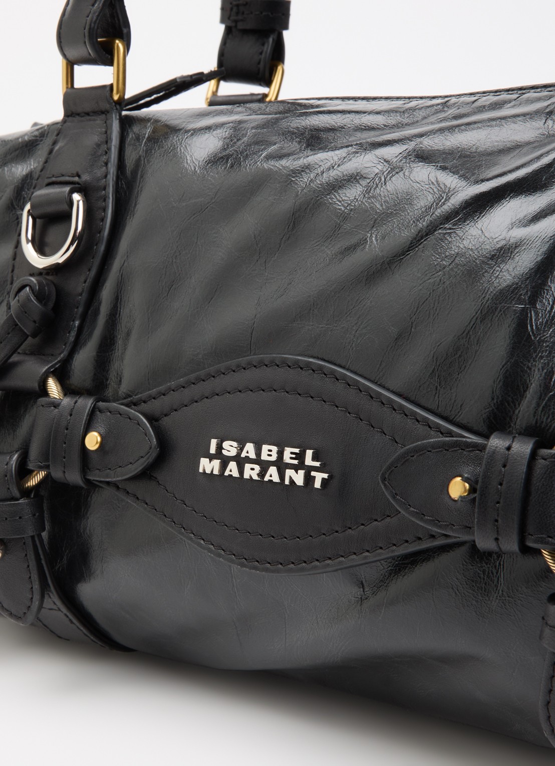 Isabel Marant Tilpa Mini schoudertas van leer - detail 4 zwart
