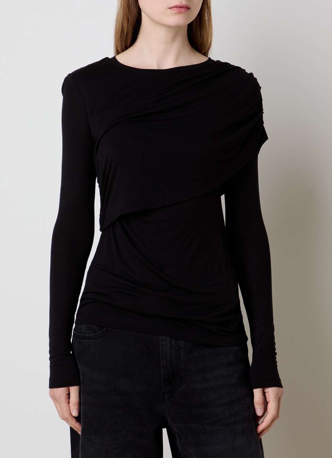 Isabel Marant Top met stretch - detail 3 zwart